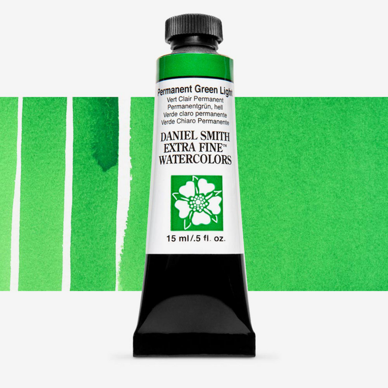 Daniel Smith Watercolour Permanent Green Light