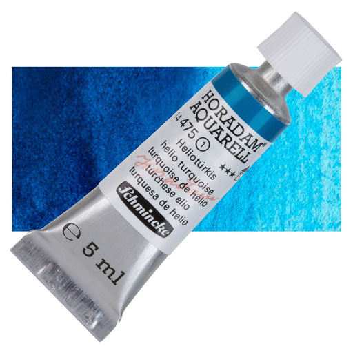 Schmincke Horadam Aquarell Watercolour Helio Turquoise