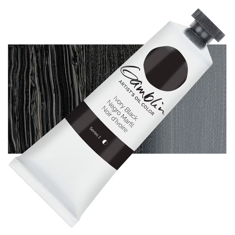 Gamblin Artists Oil Colour - Ivory Black