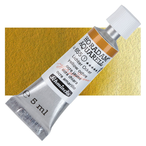 Schmincke Horadam Aquarell Watercolour Yellow Ochre