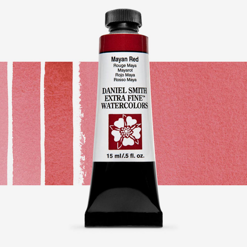 Daniel Smith Watercolour Mayan Red