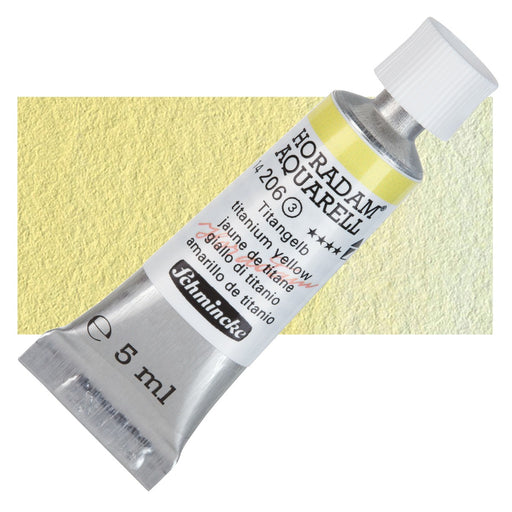 Schmincke Horadam Aquarell Watercolour Titanium Yellow
