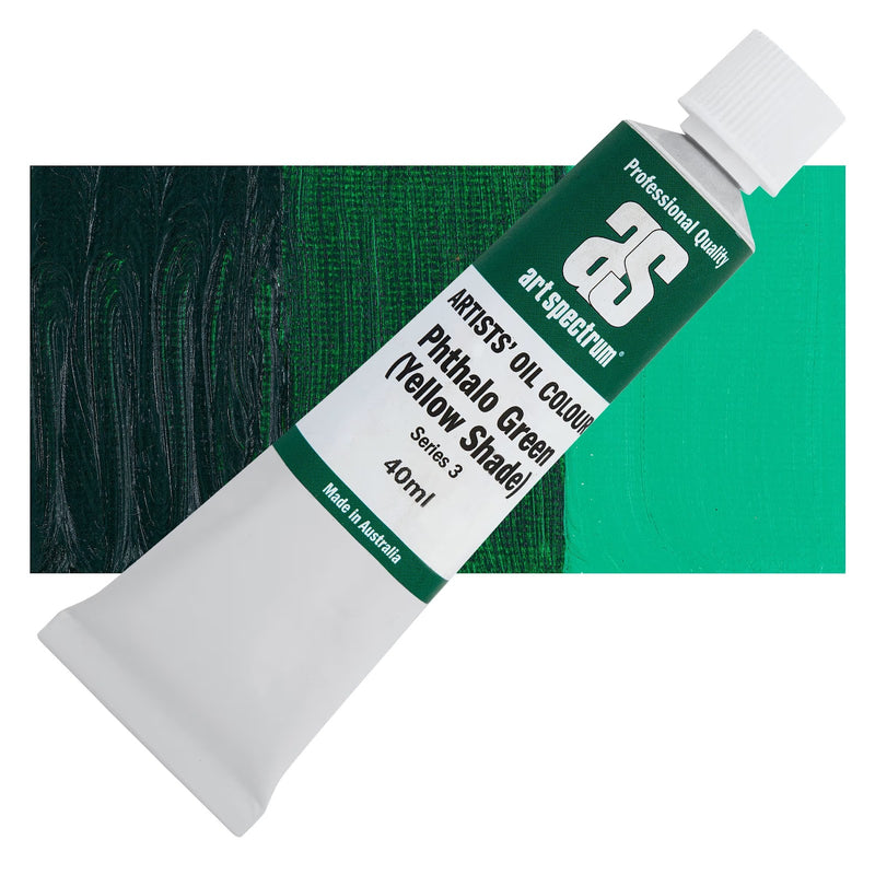 Art Spectrum Artists Oil Colour Phthalo Green Yellow Shade