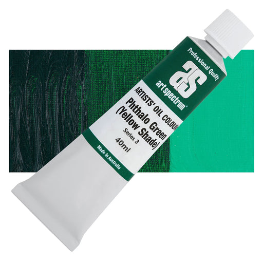 Art Spectrum Artists Oil Colour Phthalo Green Yellow Shade
