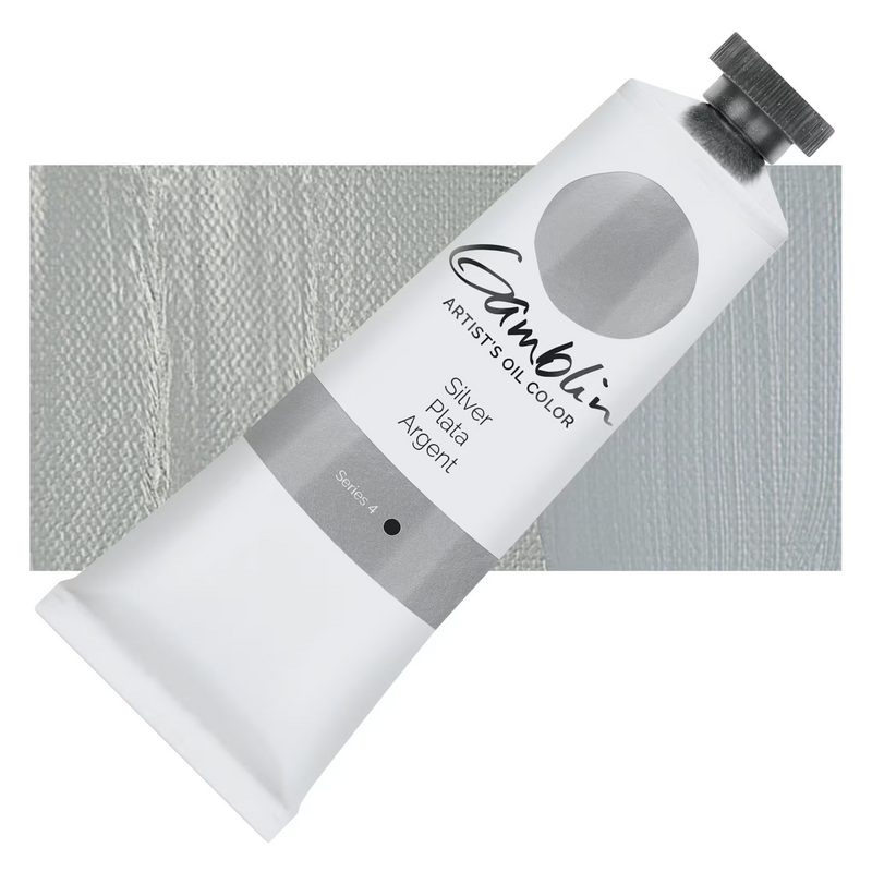 Gamblin Artists Oil Colour - Silver