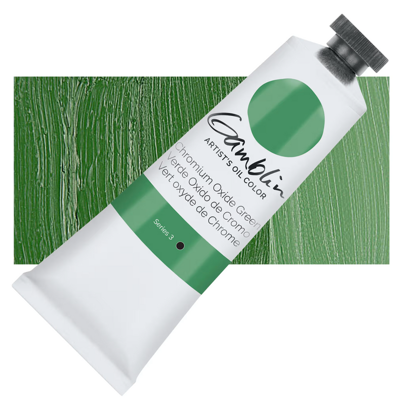 Gamblin Artists Oil Colour - Chromium Oxide Green