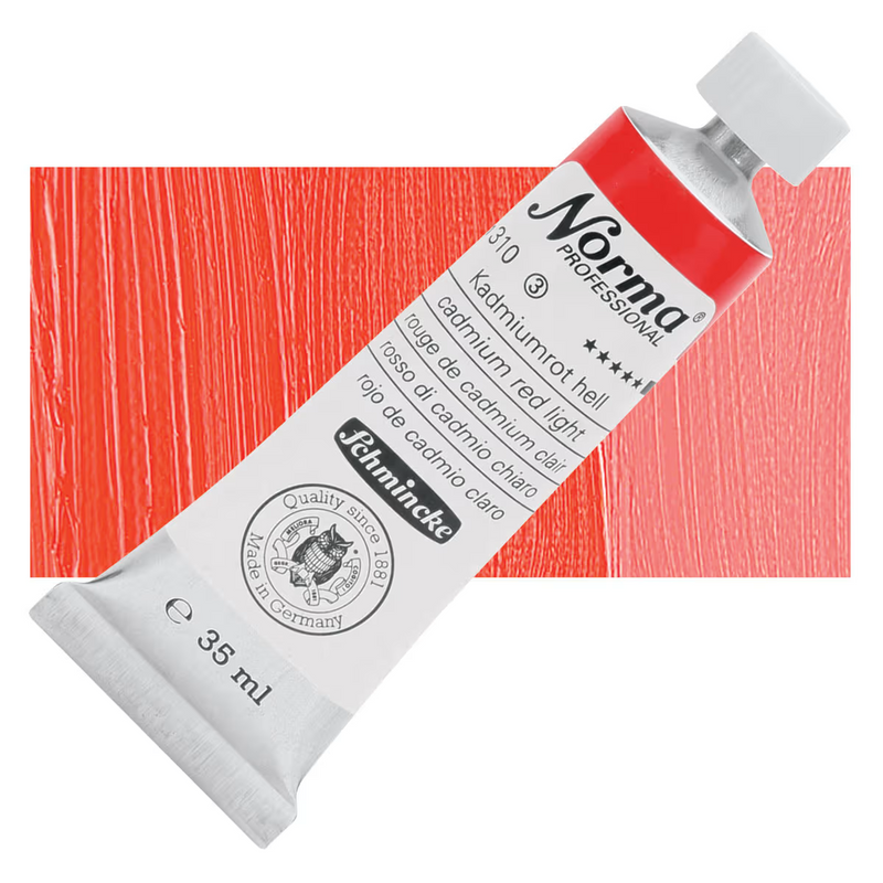 Schmincke Norma Professional Oil Colour Cadmium Red Light
