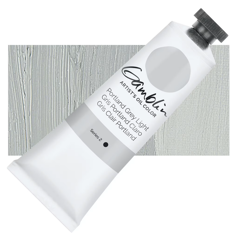 Gamblin Artists Oil Colour - Portland Grey Light