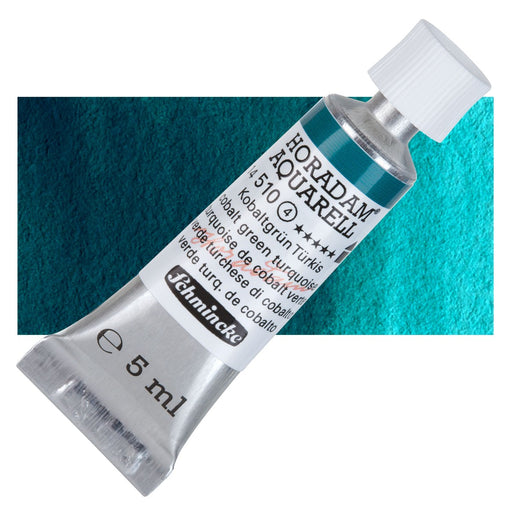 Schmincke Horadam Aquarell Watercolour Cobalt Green Turquoise