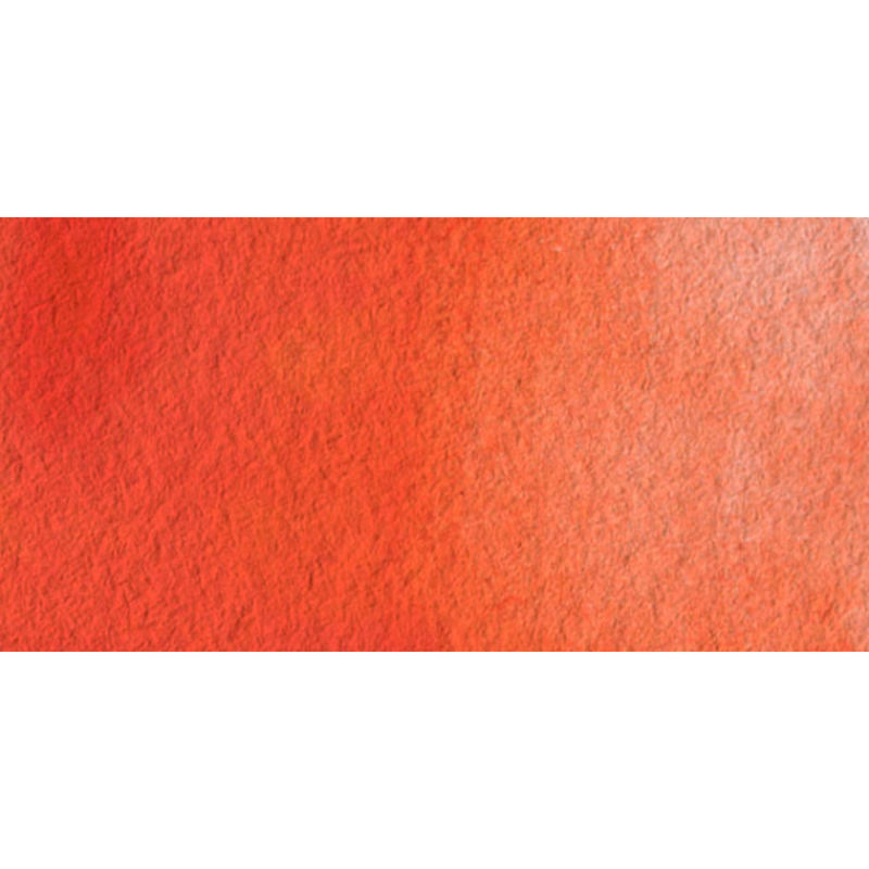 Winsor & Newton Artists Watercolour - Winsor Orange (Red Shade) colour swatch