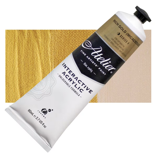 Atelier Interactive Artists' Acrylic - Rich Gold