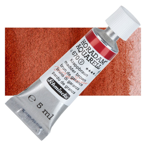 Schmincke Horadam Aquarell Watercolour Madder Brown