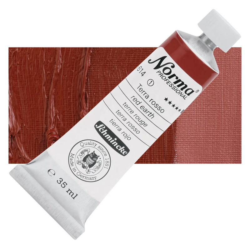 Schmincke Norma Professional Oil Colour Red Earth