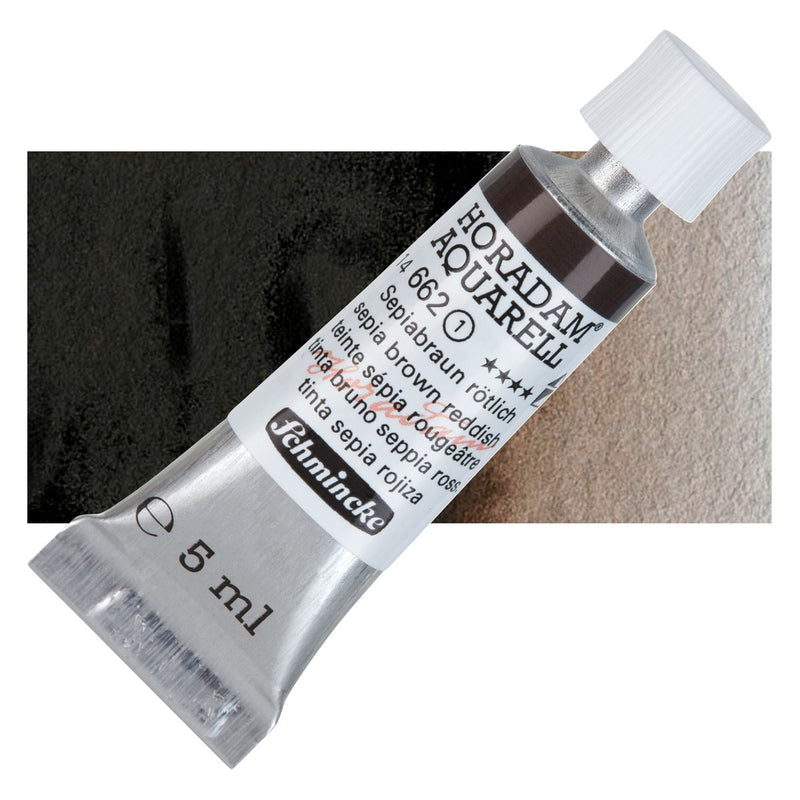 Schmincke Horadam Aquarell Watercolour Sepia Brown Redish