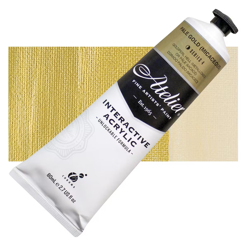 Atelier Interactive Artists' Acrylic - Pale Gold (Mic)