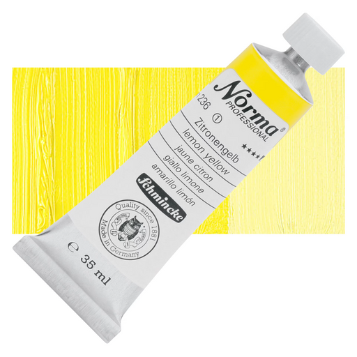Schmincke Norma Professional Oil Colour Lemon Yellow