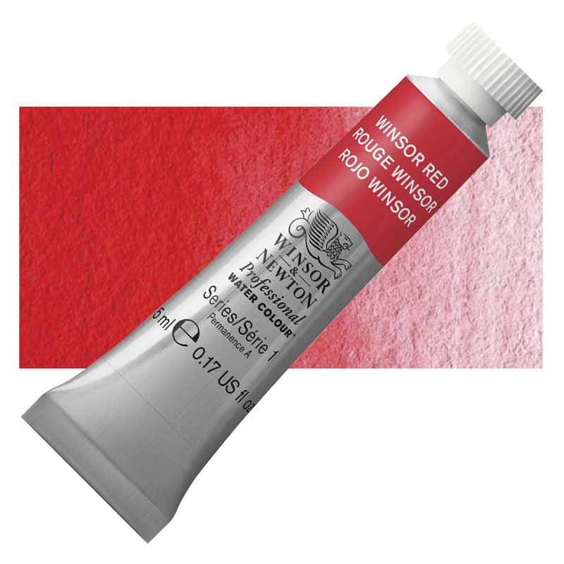 Winsor & Newton Artists Watercolour - Winsor Red - Winsor & Newton Artists Watercolour
