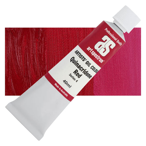 Art Spectrum Artists Oil Colour Quinacridone Red