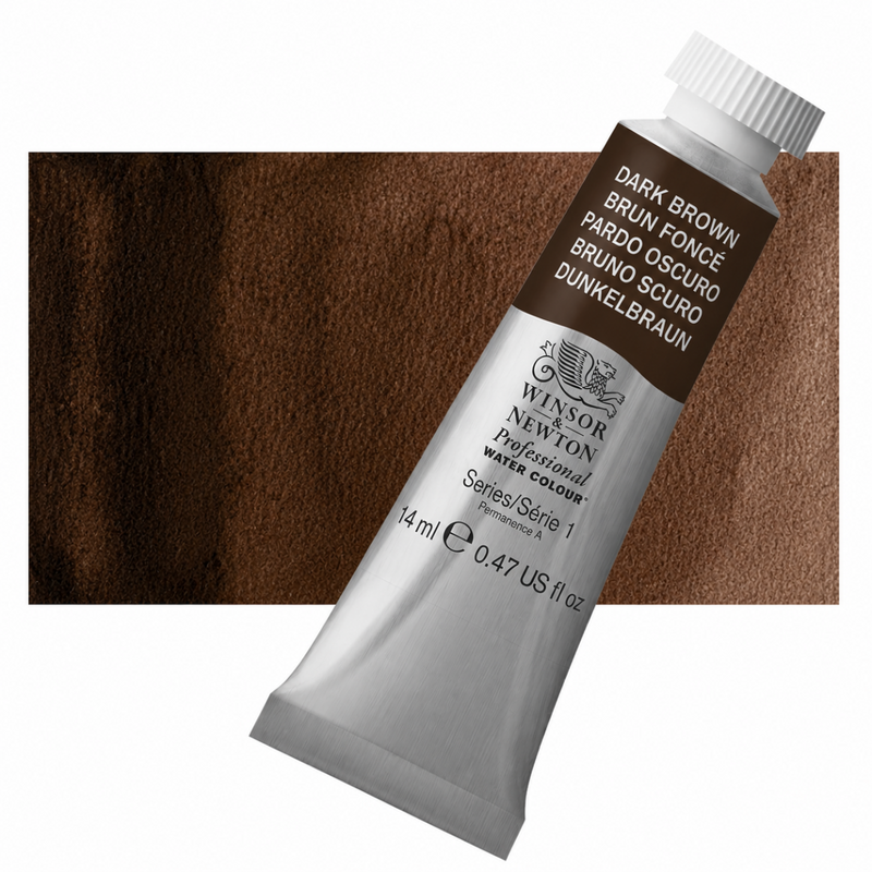 Winsor & Newton Artists Watercolour - Dark Brown - Winsor & Newton Artists Watercolour