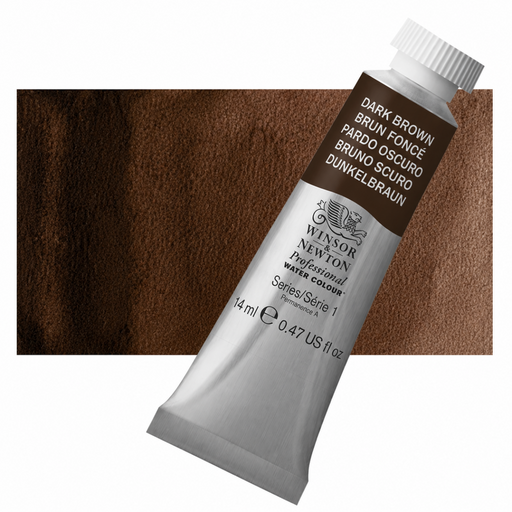 Winsor & Newton Artists Watercolour - Dark Brown - Winsor & Newton Artists Watercolour