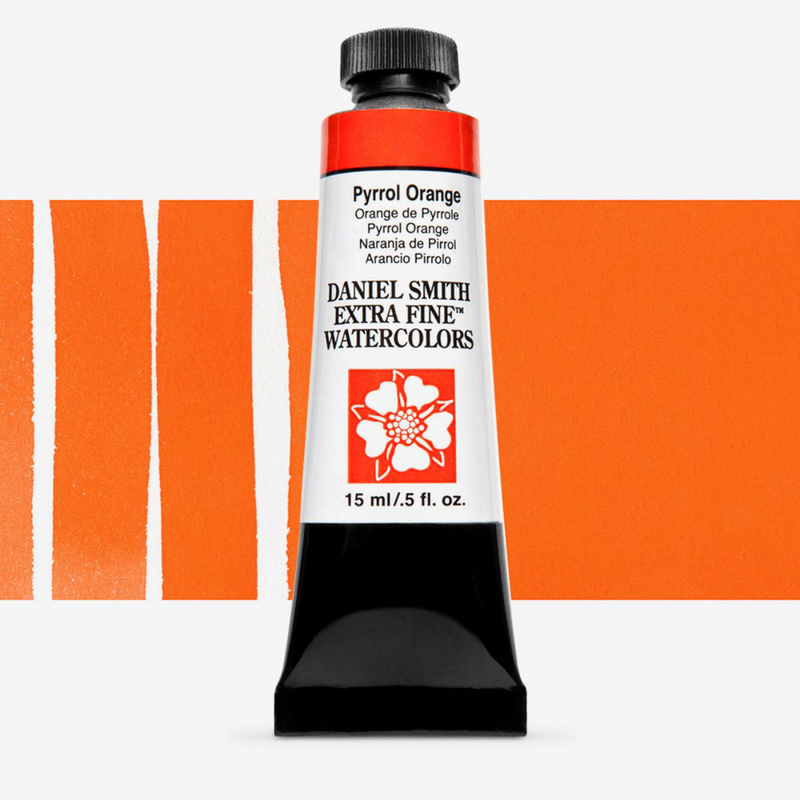 Daniel Smith Watercolour Pyrrol Orange