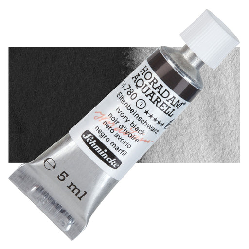 Schmincke Horadam Aquarell Watercolour Ivory Black
