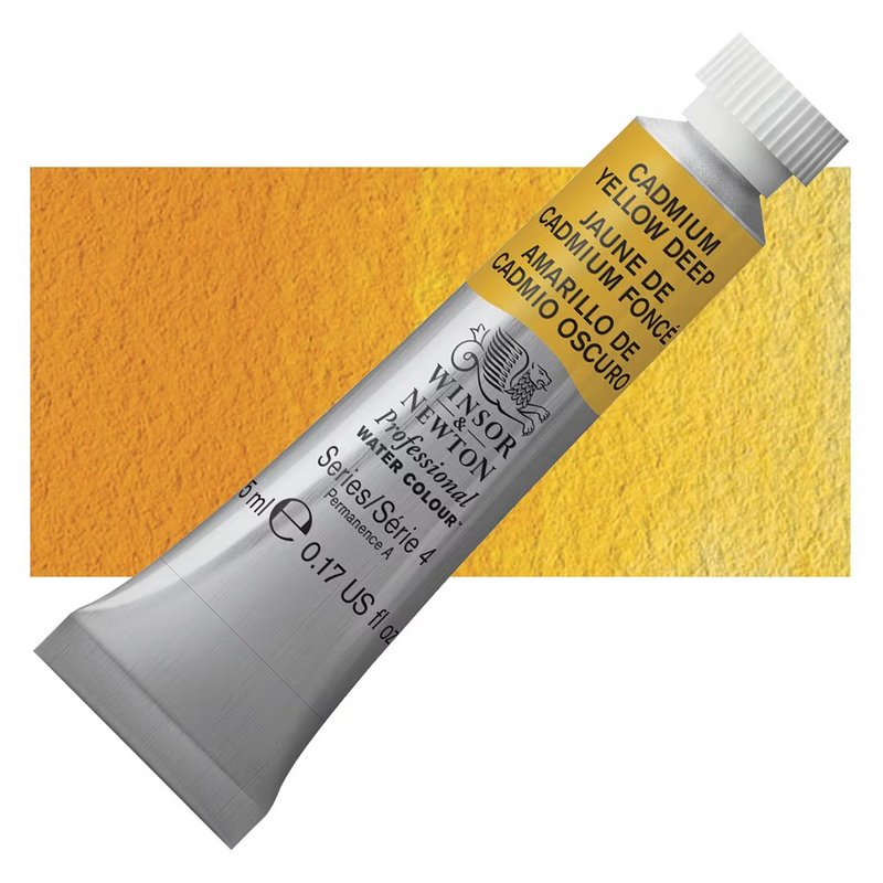 Winsor & Newton Artists Watercolour - Cadmium Yellow Deep - Winsor & Newton Artists Watercolour