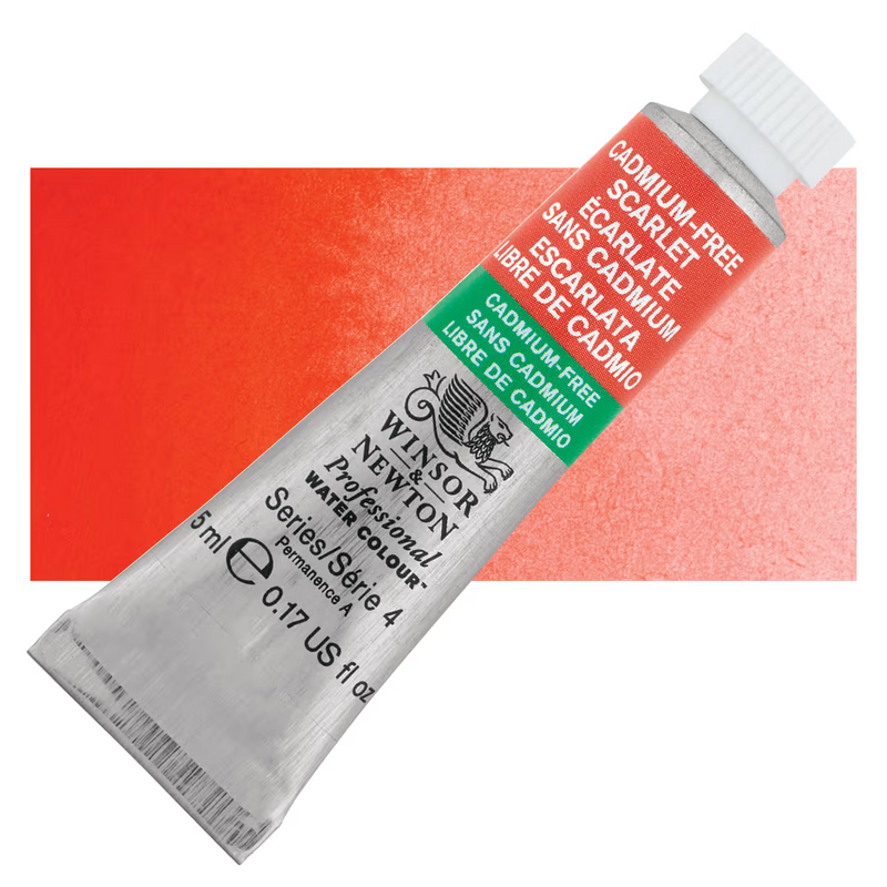 Winsor & Newton Artists Watercolour - Cadmium Free Scarlet - Winsor & Newton Artists Watercolour