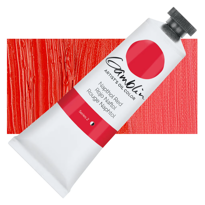 Gamblin Artists Oil Colour - Napthol Red