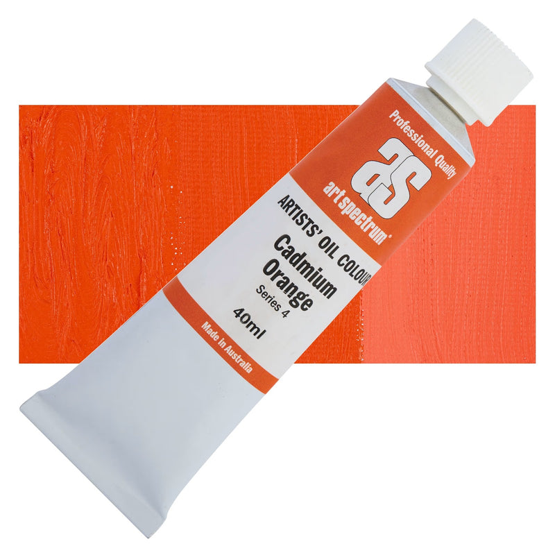 Art Spectrum Artists Oil Colour Cadmium Orange