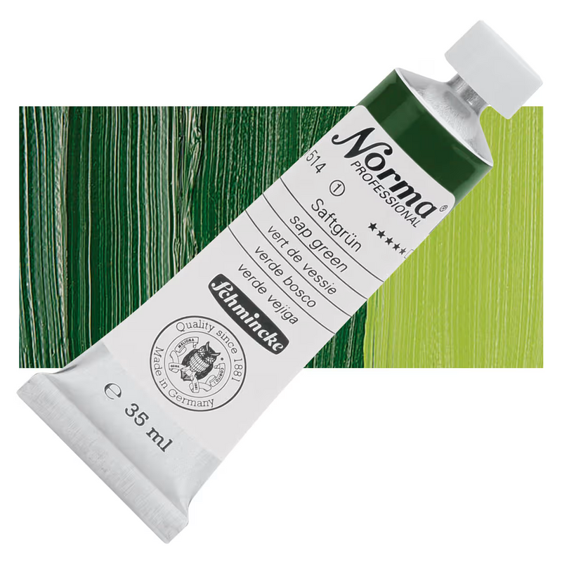 Schmincke Norma Professional Oil Colour Sap Green