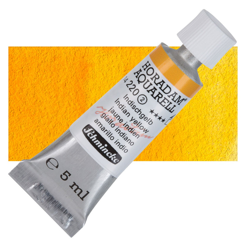 Schmincke Horadam Aquarell Watercolour Indian Yellow