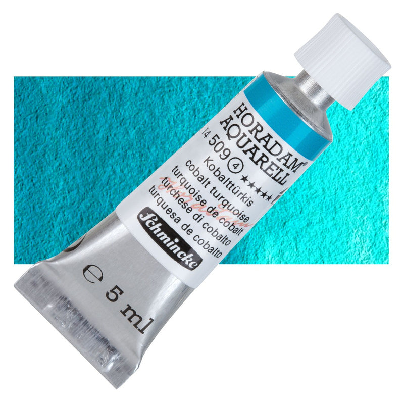 Schmincke Horadam Aquarell Watercolour Cobalt Turquoise
