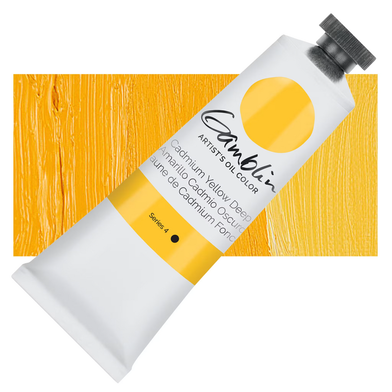 Gamblin Artists Oil Colour - Cadmium Yellow Deep