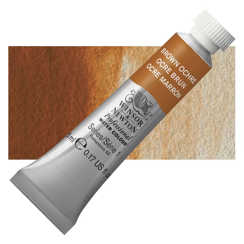 Winsor & Newton Artists Watercolour - Brown Ochre - Winsor & Newton Artists Watercolour
