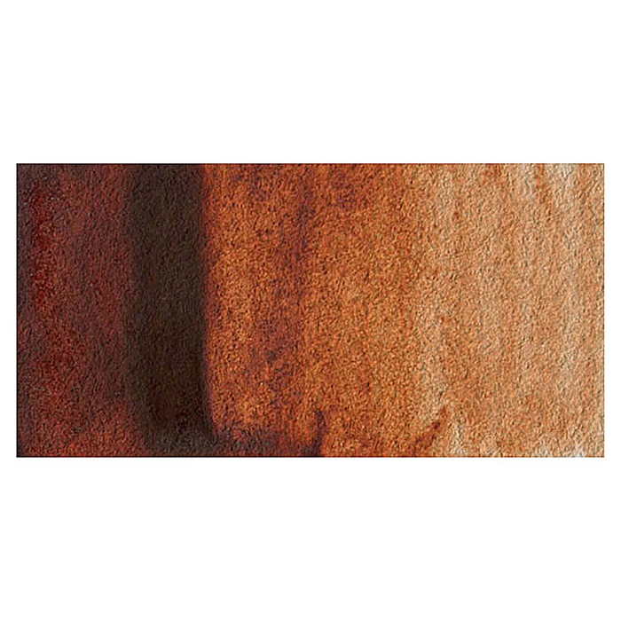 Winsor & Newton Artists Watercolour - Burnt Sienna colour swatch