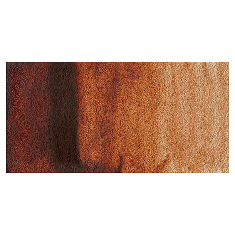 Winsor & Newton Artists Watercolour - Burnt Sienna colour swatch