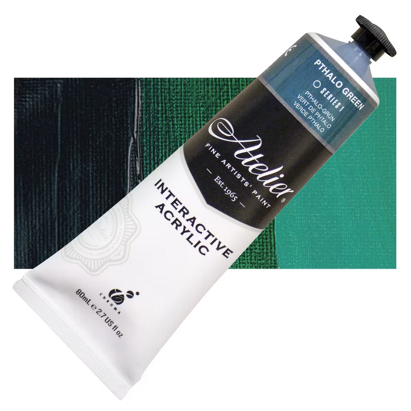 Atelier Interactive Artists' Acrylic - Pthalo Green