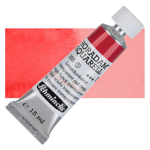 Schmincke Horadam Aquarell Watercolour Transparent Red Deep