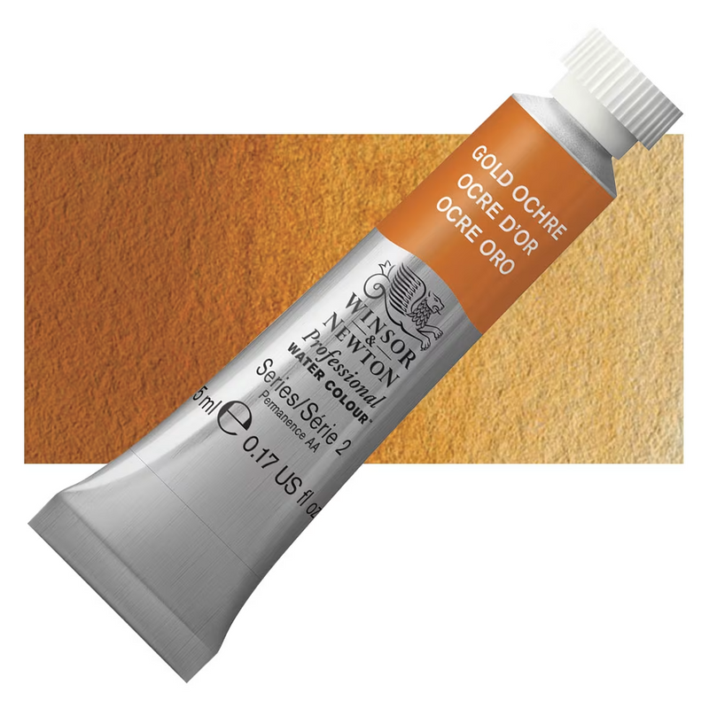 Winsor & Newton Artists Watercolour - Gold Ochre - Winsor & Newton Artists Watercolour