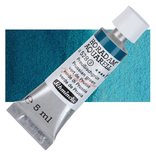 Schmincke Horadam Aquarell Watercolour Prussian Green