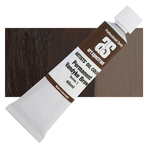 Art Spectrum Artists Oil Colour Permanent Vandyke Brown