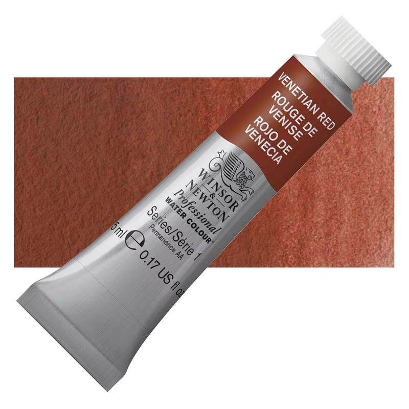 Winsor & Newton Artists Watercolour - Venetian Red - Winsor & Newton Artists Watercolour