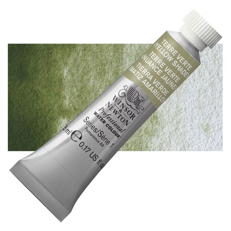Winsor & Newton Artists Watercolour - Terre Verte (Yellow Shade) - Winsor & Newton Artists Watercolour