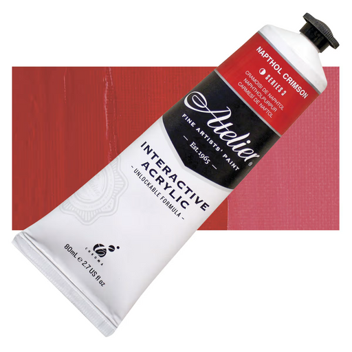 Atelier Interactive Artists' Acrylic - Napthol Crimson