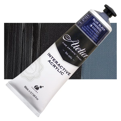 Atelier Interactive Artists' Acrylic - Blue Black (Indigo)