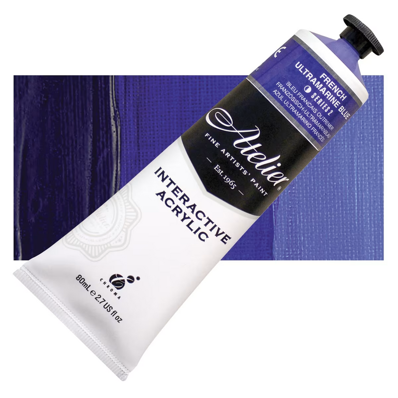 Atelier Interactive Artists' Acrylic - French Ultramarine Blue