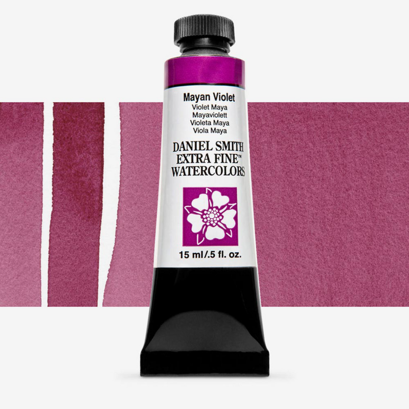 Daniel Smith Watercolour Mayan Violet
