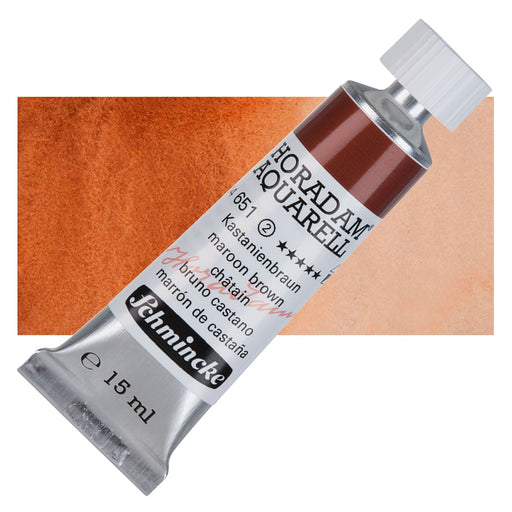 Schmincke Horadam Aquarell Watercolour Maroon Brown