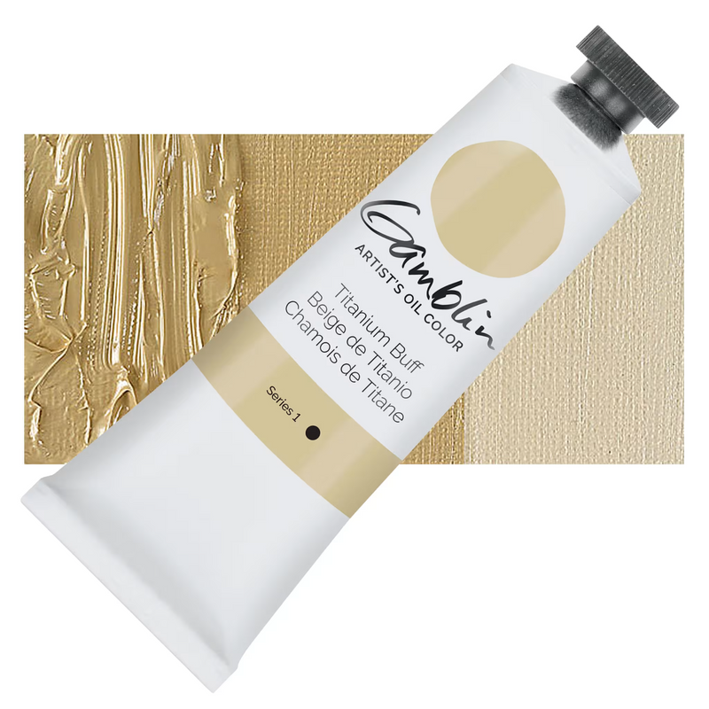 Gamblin Artists Oil Colour - Titanium Buff